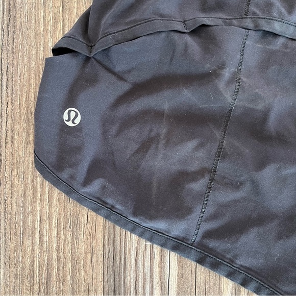 Lululemon Run Times II Shorts Size 10 Black - Picture 5 of 5